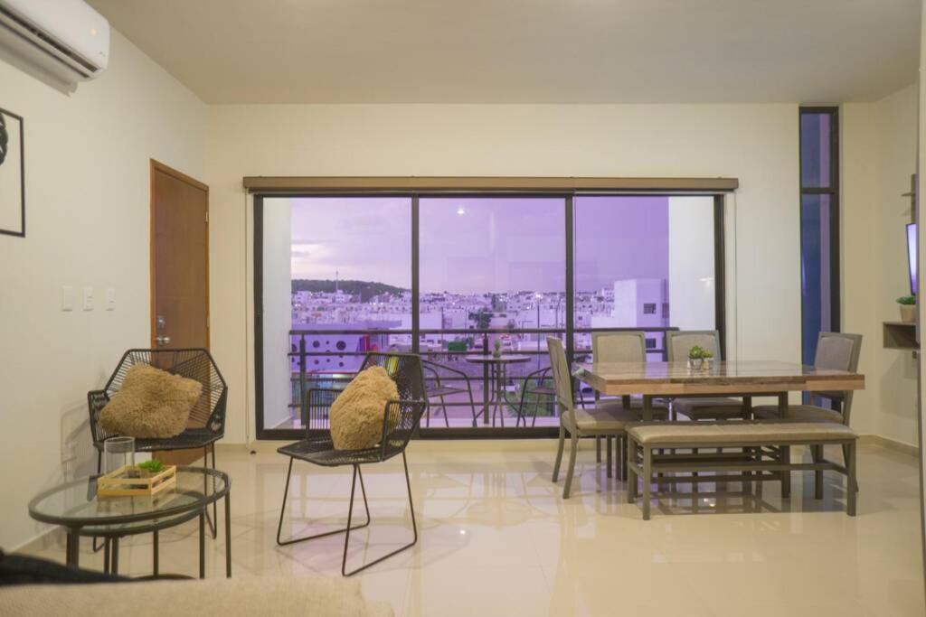 Апартаменты Departamento Atlantico Alberca Y Casa Club Масатлан Экстерьер фото